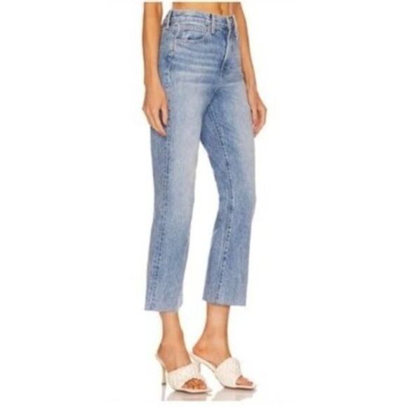 Veronica Beard Carly Kick Flare High-Rise Jeans in Pebble Stone Size 28 - Picture 5 of 9